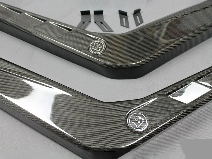 Mercedes-Benz W463 G-Wagon Brabus Carbon Fiber Air Intake Snorkels + Badges Set